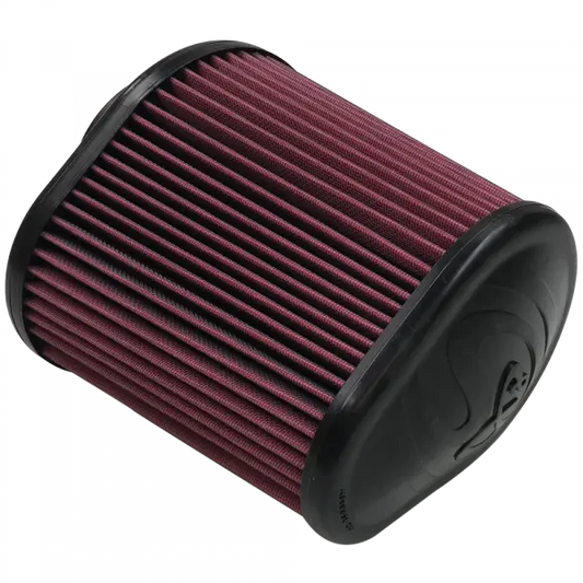 S&B Filters Air Filter For Intake Kits 75-5104,75-5053 Oiled Cotton Cleanable Red KF-1050