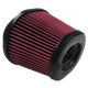 Air Filter For Intake Kits 75-5105,75-5054 Oiled Cotton Cleanable Red S and B view 1