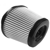 Air Filter For Intake Kits 75-5105,75-5054 Dry Extendable White S and B view 1