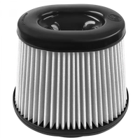 Air Filter For Intake Kits 75-5105,75-5054 Dry Extendable White S and B view 3