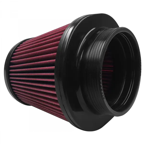 Air Filter For Intake Kits 75-5105,75-5054 Oiled Cotton Cleanable Red S and B view 2