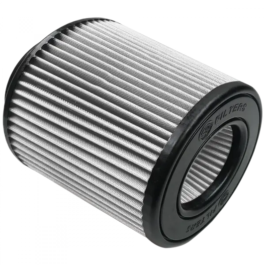 S&B Filters Air Filter For Intake Kits 75-5065,75-5058 Dry Extendable White KF-1052D