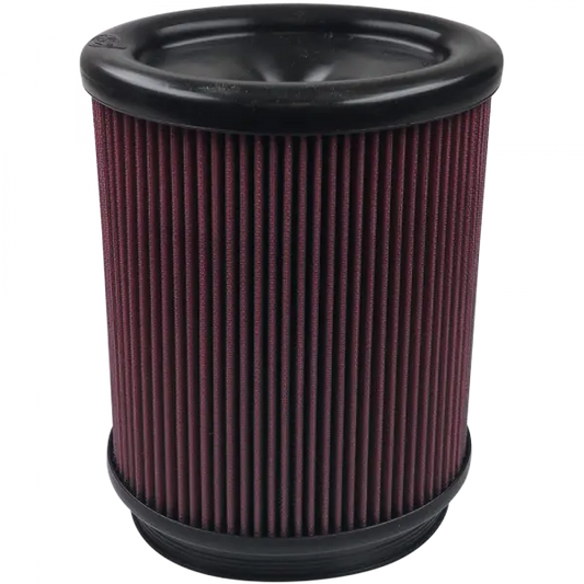 Air Filter For Intake Kits 75-5062 Oiled Cotton Cleanable Red S and B view 1