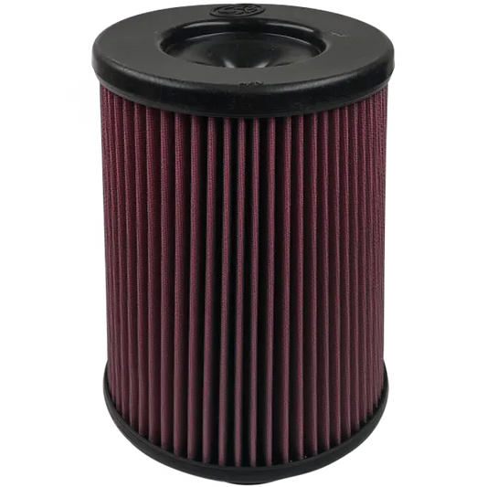 Air Filter For Intake Kits 75-5116,75-5069 Oiled Cotton Cleanable Red S and B view 1