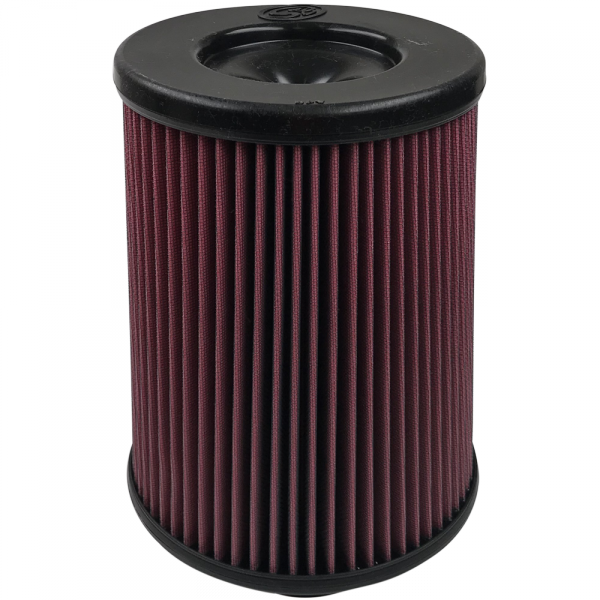 Air Filter For Intake Kits 75-5116,75-5069 Oiled Cotton Cleanable Red S&B view 1