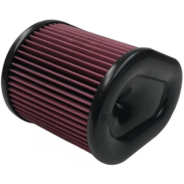 Air Filter For Intake Kits 75-5074 Oiled Cotton Cleanable Red S and B view 1