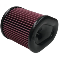 Air Filter For Intake Kits 75-5074 Oiled Cotton Cleanable Red S and B view 1