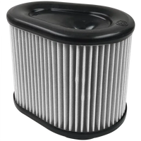 Air Filter For Intake Kits 75-5074 Dry Extendable White S and B view 1