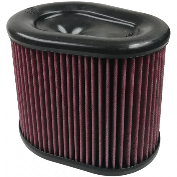 Air Filter For Intake Kits 75-5075-1 Oiled Cotton Cleanable Red S and B view 1