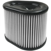 Air Filter For Intake Kits 75-5075-1 Dry Extendable White S and B view 2