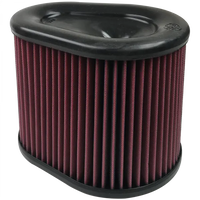 Air Filter For Intake Kits 75-5075-1 Oiled Cotton Cleanable Red S and B view 2