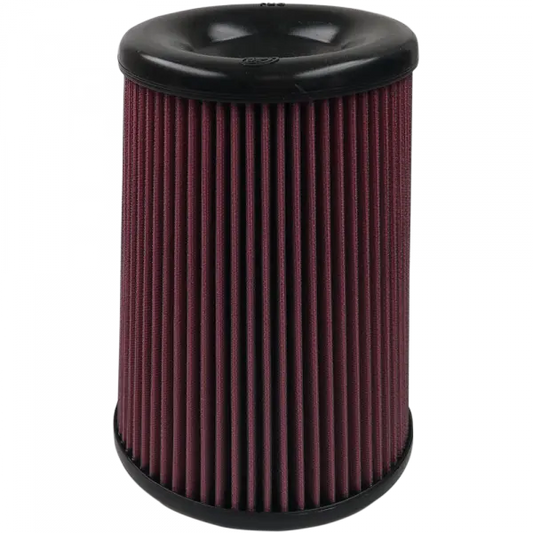 Air Filter For Intake Kits 75-5085,75-5082,75-5103 Oiled Cotton Cleanable Red S and B view 1