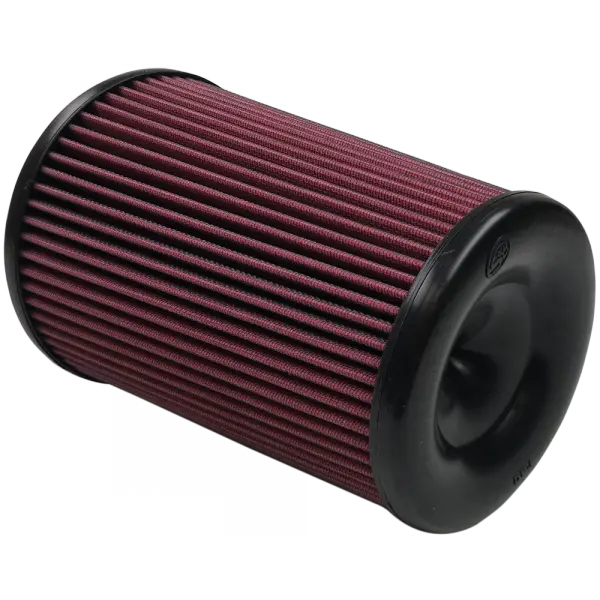 Air Filter For Intake Kits 75-5085,75-5082,75-5103 Oiled Cotton Cleanable Red S and B view 2