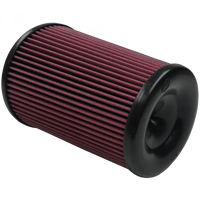 Air Filter For Intake Kits 75-5085,75-5082,75-5103 Oiled Cotton Cleanable Red S and B view 2