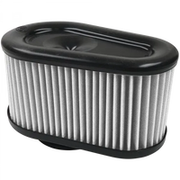 Air Filter For Intake Kits 75-5086,75-5088,75-5089 Dry Extendable White S and B view 1