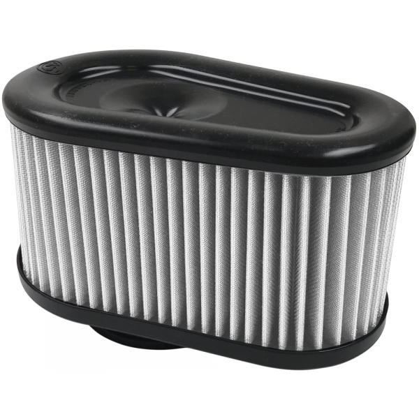 Air Filter For Intake Kits 75-5086,75-5088,75-5089 Dry Extendable White S&B view 1