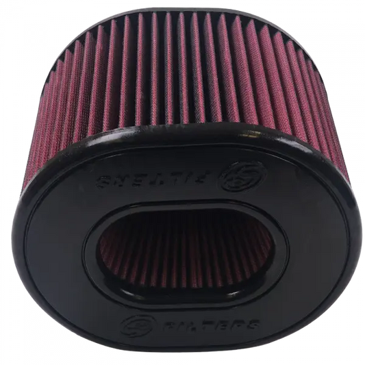 S&B Filters Air Filter For Intake Kits 75-5021 Oiled Cotton Cleanable Red KF-1068