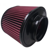 Air Filter For Intake Kits 75-5021 Oiled Cotton Cleanable Red S and B view 3