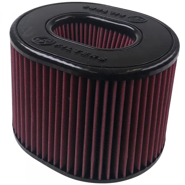 Air Filter For Intake Kits 75-5021 Oiled Cotton Cleanable Red S and B view 4