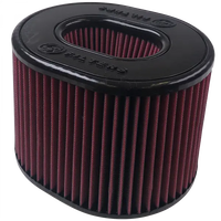 Air Filter For Intake Kits 75-5021 Oiled Cotton Cleanable Red S and B view 4