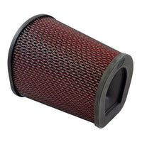 Air Filter For Intake Kits 75-6000,75-6001 Oiled Cotton Cleanable Red S and B view 3