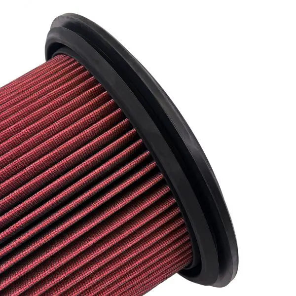 Air Filter For Intake Kit 75-5128 Oiled Cotton Cleanable Red S and B view 6