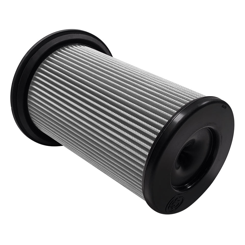 Air Filter For Intake Kits 75-5137 / 75-5137D Dry Extendable White S and B view 1