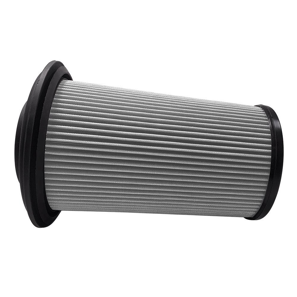 Air Filter For Intake Kits 75-5137 / 75-5137D Dry Extendable White S and B view 5