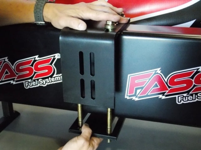 FASS Fuel System Titanium Series System No Drill Semi Truck Frame Bracket view 1