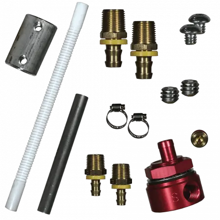 FASS STK1003 Diesel Fuel 5/8 In Fuel Module Suction Tube Kit Includes Bulkhead Fitting view 1