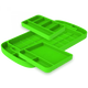 Tool Tray Silicone 3 Piece Set Color Lime Green S and B view 1