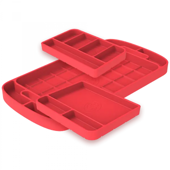 compare product S&B Filters Tool Tray Silicone 3 Piece Set Color Pink 80-1003