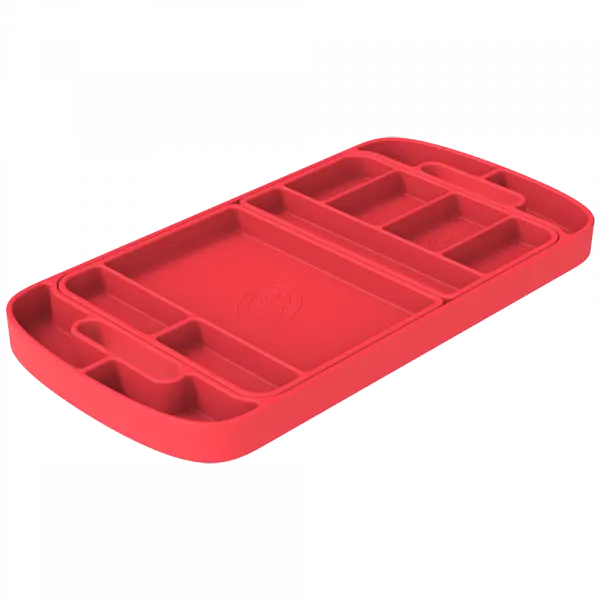 Tool Tray Silicone 3 Piece Set Color Pink S and B view 2
