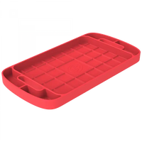 Tool Tray Silicone Large Color Pink S and B view 1
