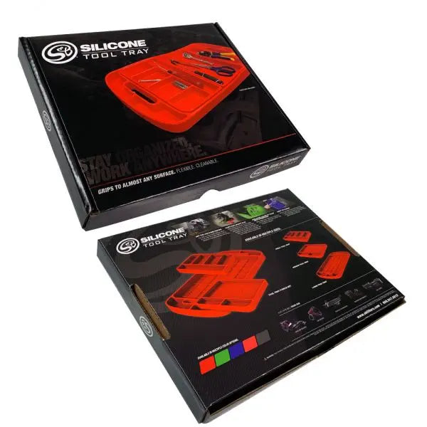 Tool Tray Silicone Large Color Red S and B view 3