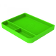 Tool Tray Silicone Medium Color Lime Green S and B view 1
