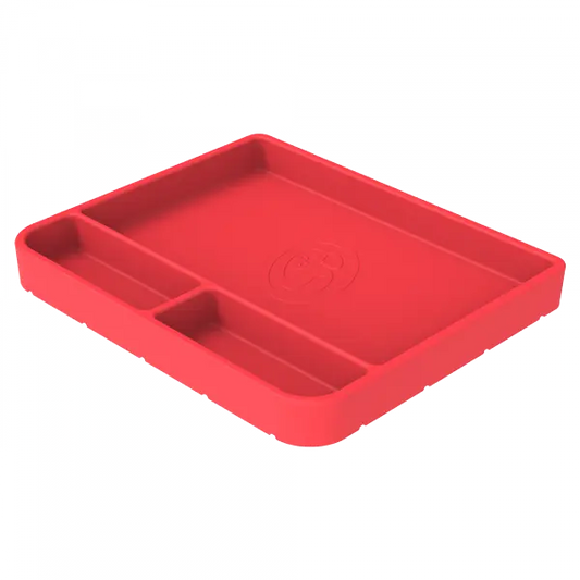 Tool Tray Silicone Medium Color Pink S and B view 1