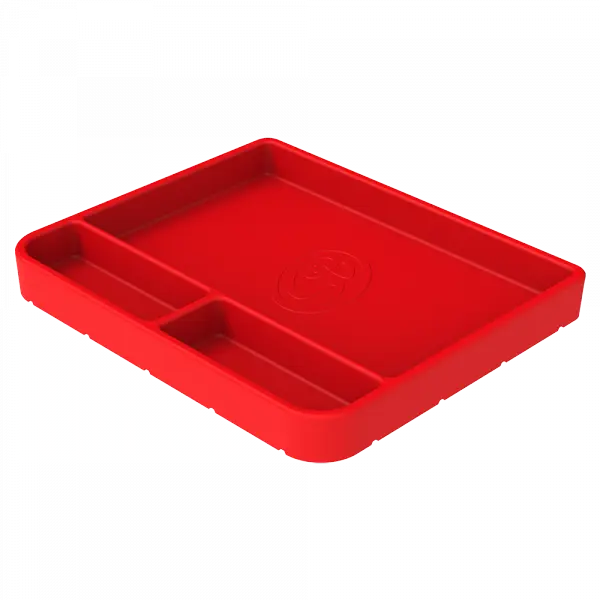 Tool Tray Silicone Medium Color Red S and B view 1