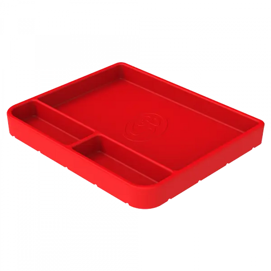 Tool Tray Silicone Medium Color Red S and B view 1