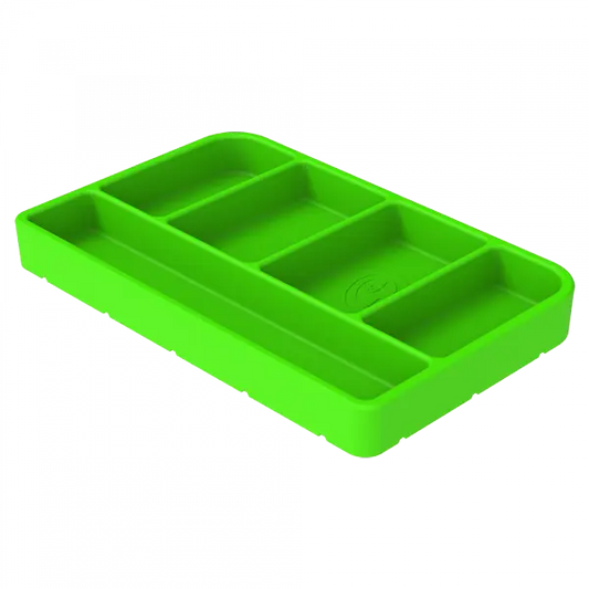 Tool Tray Silicone Small Color Lime Green S and B view 1