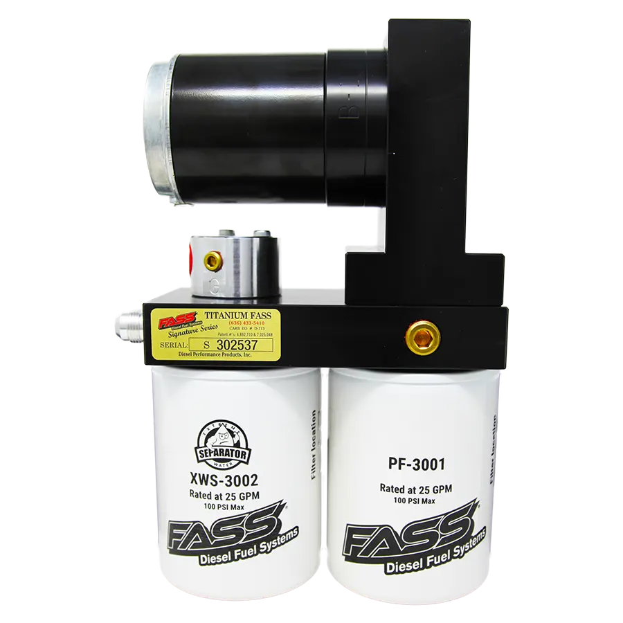 FASS Titanium Signature Series Diesel Fuel System 100GPH GM Duramax 6.6L 2001-2010 view 1