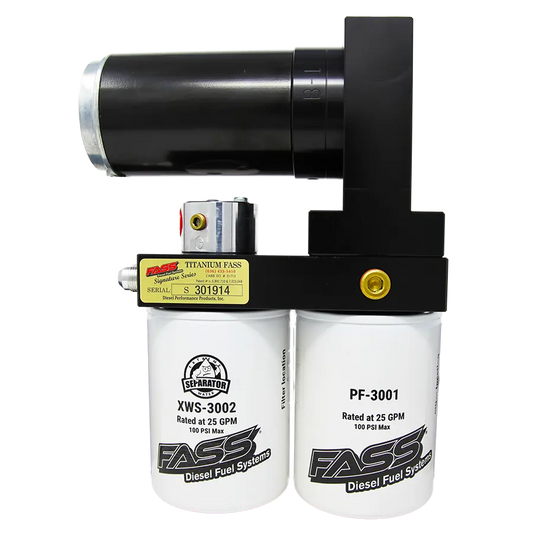 FASS Titanium Signature Series Diesel Fuel System 250GPH GM Duramax 6.6L 2001-2016 view 1