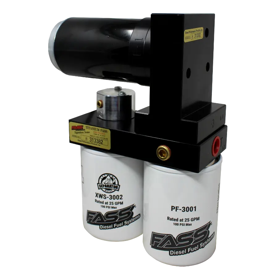 FASS Titanium Signature Series Diesel Fuel System 250GPH GM Duramax 6.6L 2001-2016 view 2