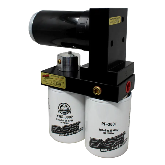 FASS Titanium Signature Series Diesel Fuel System 250GPH GM Duramax 6.6L 2001-2016