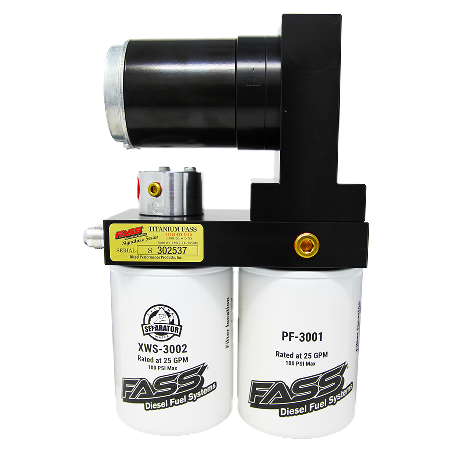 FASS TSF17165G Titanium Signature Series Diesel Fuel System 165GPH@10PSI Ford Powerstroke 6.7L 2011-2016 view 1
