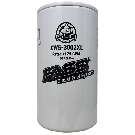 FASS XWS3002XL Extended Length Extreme Water Separator view 1